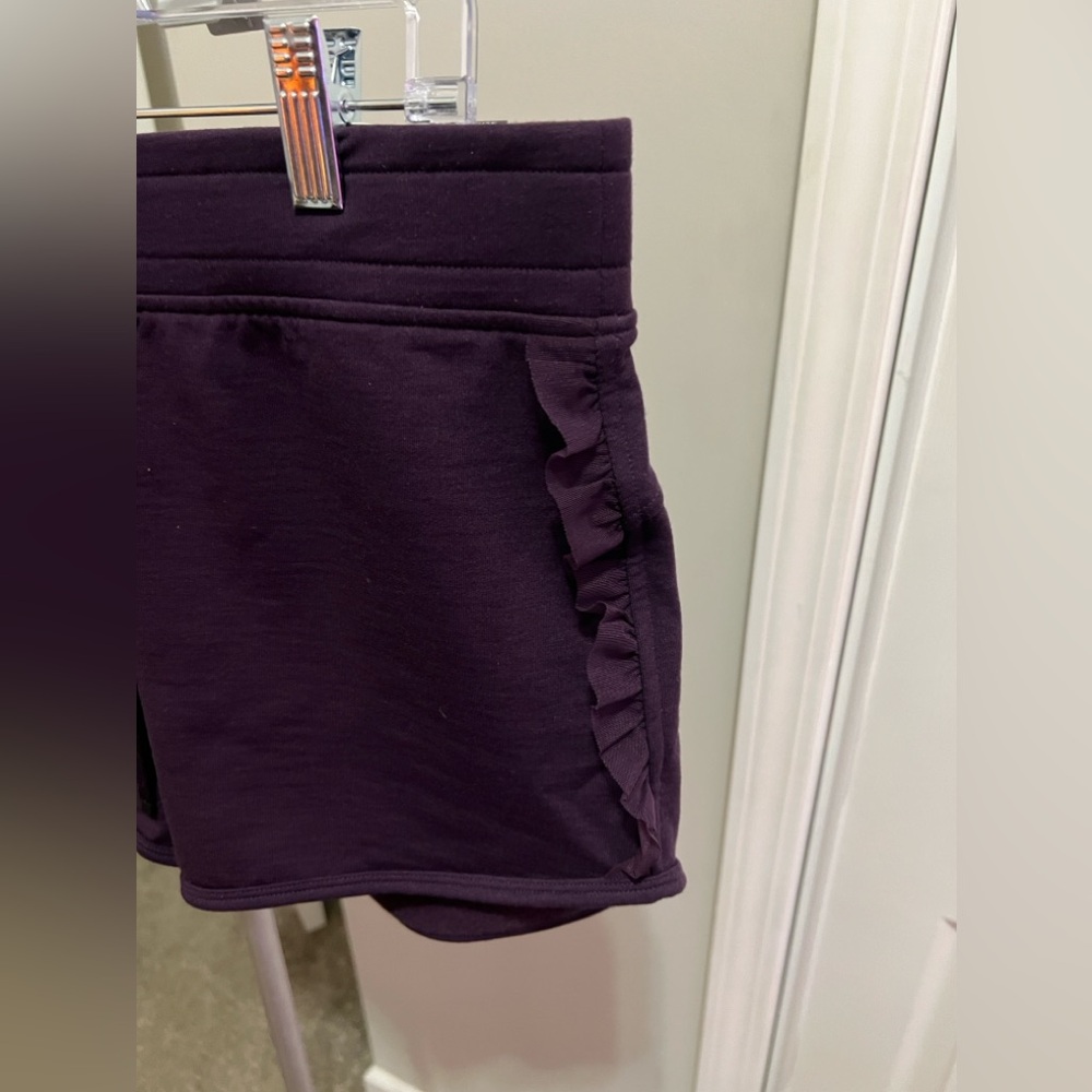Victoria Secret Sport Medium Rise Drawstring Ruffle Shorts Size Medium N… - Picture 5 of 14